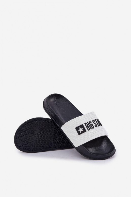 para homens Chinelos Big Star JJ174506 cor branca