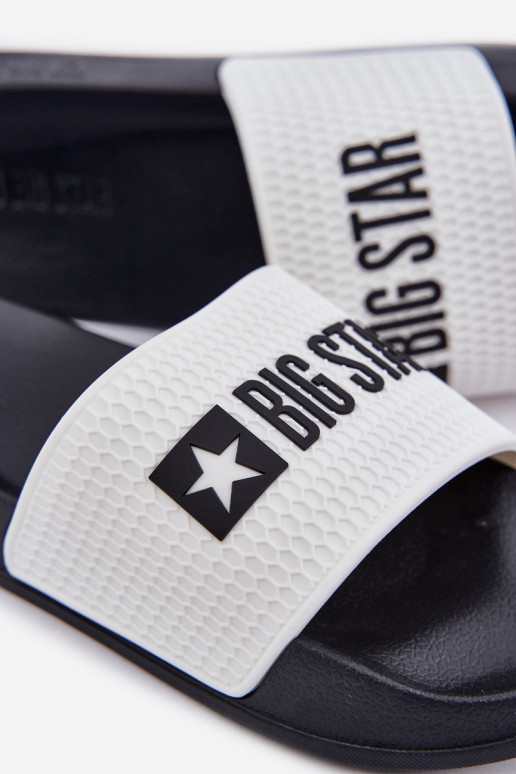para homens Chinelos Big Star JJ174506 cor branca