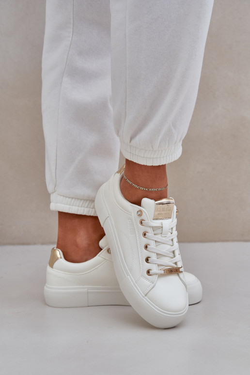 Feminino À modalo de tênis Big Star NN274211 cor branca Feminino À modalo de tênis Big Star NN274211 cor branca