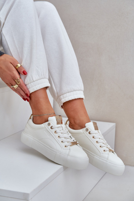 Feminino À modalo de tênis Big Star NN274211 cor branca Feminino À modalo de tênis Big Star NN274211 cor branca