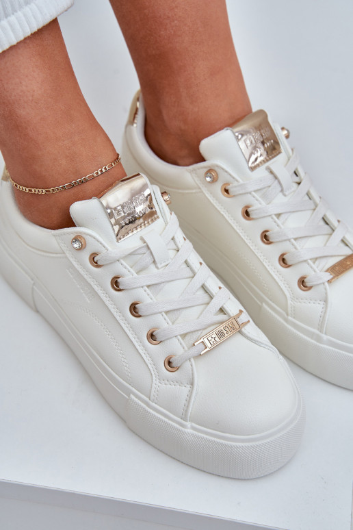 Feminino À modalo de tênis Big Star NN274211 cor branca Feminino À modalo de tênis Big Star NN274211 cor branca