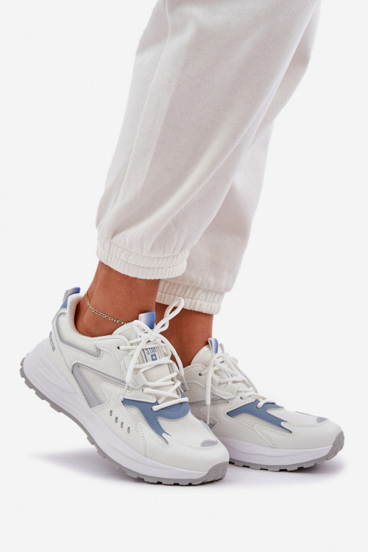 tênis Feminino Big Star NN274A094 HI-POLY SYSTEM Branco-cor azul tênis Feminino Big Star NN274A094 HI-POLY SYSTEM Branco-cor azul