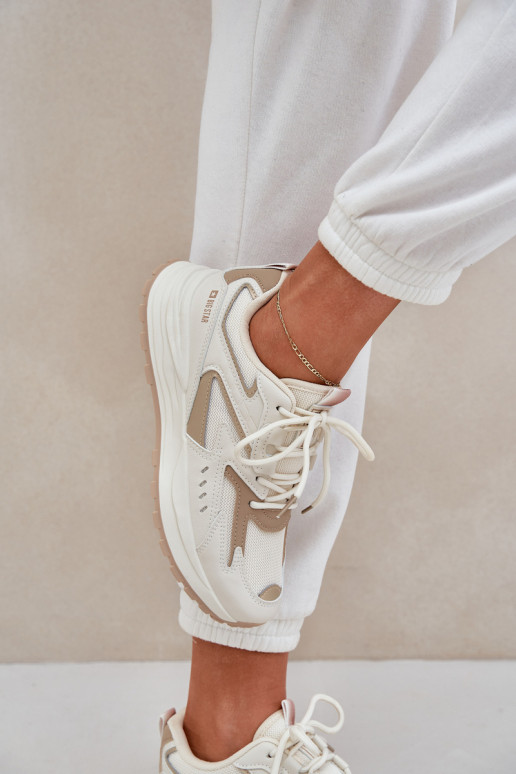 tênis Feminino Big Star NN274A096 HI-POLY SYSTEM bege tênis Feminino Big Star NN274A096 HI-POLY SYSTEM bege