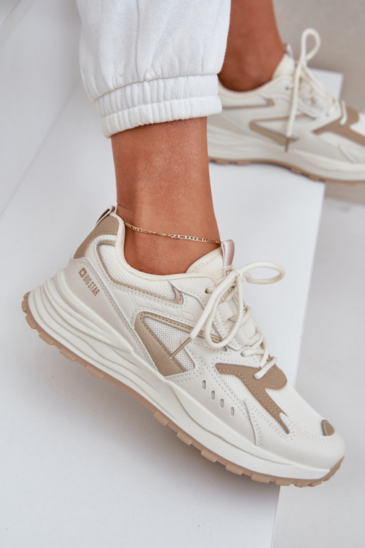 tênis Feminino Big Star NN274A096 HI-POLY SYSTEM bege tênis Feminino Big Star NN274A096 HI-POLY SYSTEM bege