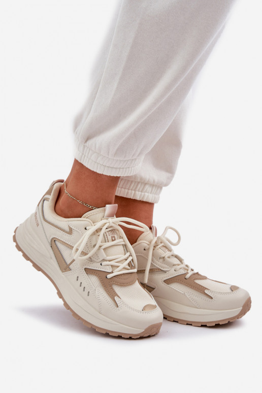 tênis Feminino Big Star NN274A096 HI-POLY SYSTEM bege tênis Feminino Big Star NN274A096 HI-POLY SYSTEM bege