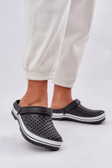 Chinelos de espuma leves Feminino cor preta Ardanica