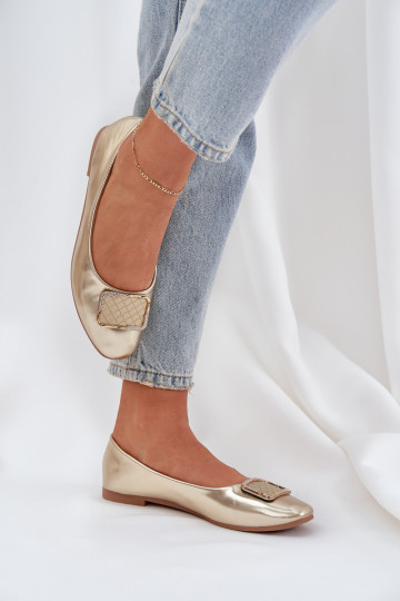 Eko Bailarinas com enfeites cor dourada Tulnelia