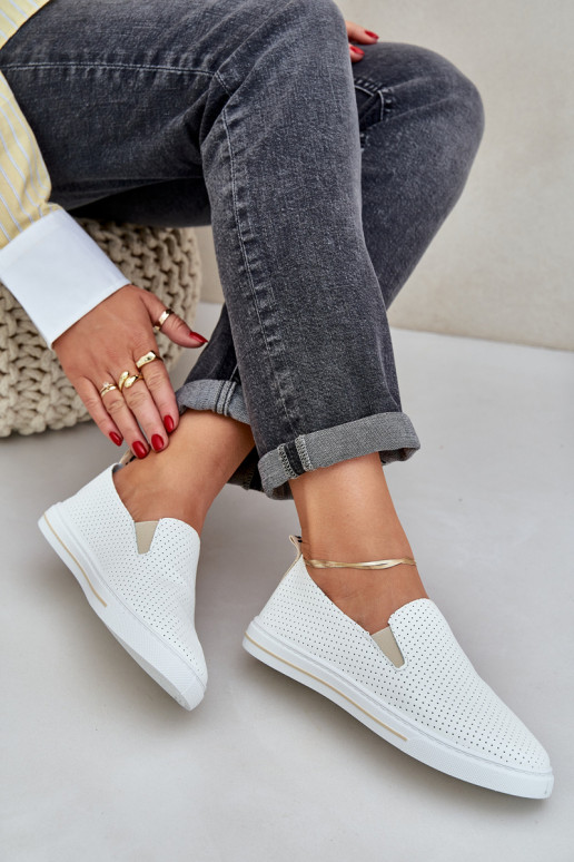 Um modelo atraente Eko Pele Feminino Tênis sapatos casuais com uma nota cor de marfim Zalinne Um modelo atraente Eko Pele Feminino Tênis sapatos casuais com uma nota cor de marfim Zalinne