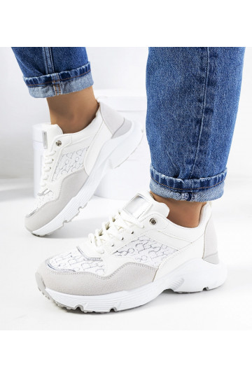 Tênis feminino branco Viale
