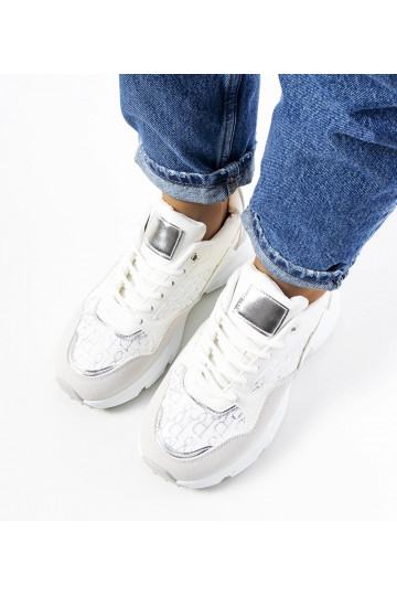 Tênis feminino branco Viale 2