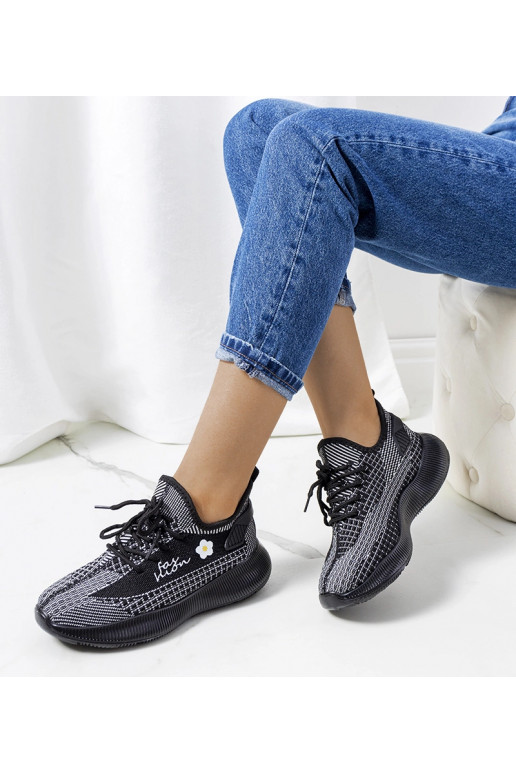 Tênis esportivo feminino Molema preto