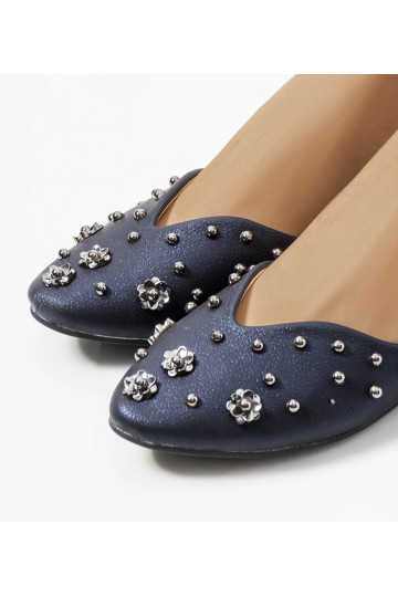 Bailarinas Azul Marinho com... 2