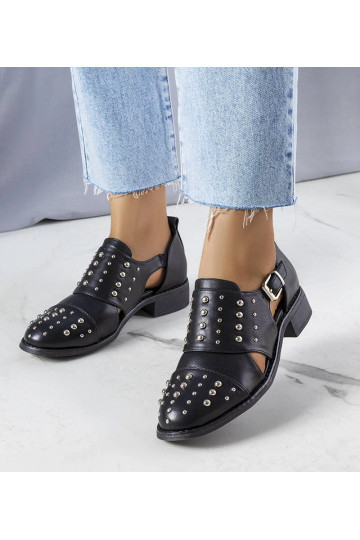 Sapatos pretos Irene com...