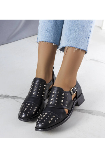 Sapatos pretos Irene com... 2