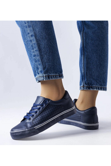 Tênis Joffre eco-couro azul... 2