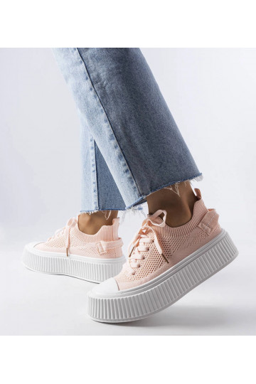 Tênis Elástico Rosa Jardine 2
