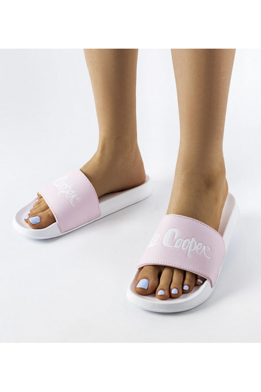 Lee Cooper Chinelos de Borracha Rosa...