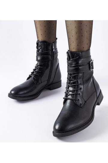 Botas Pompi clássicas pretas