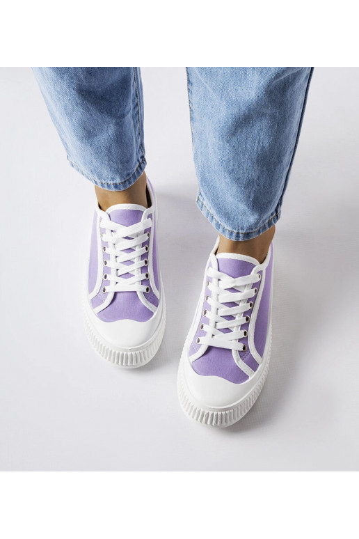 Tênis plataforma Alfianello roxo