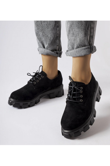 Sapatos baixos Cloutier pretos 2