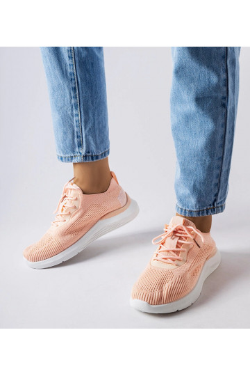 Tênis Nelson Laranja e Branco