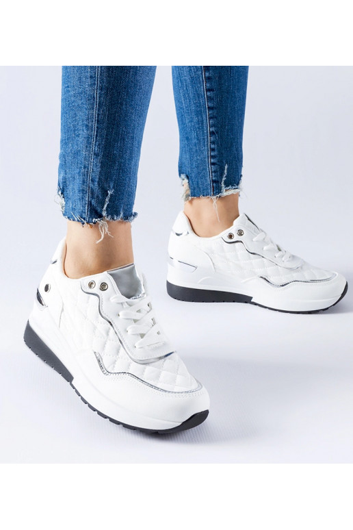 Tênis Pisignano Wedge Branco Acolchoado