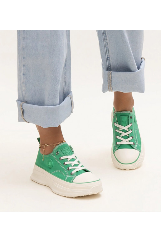 Tênis chunky verde Big Star NN274130