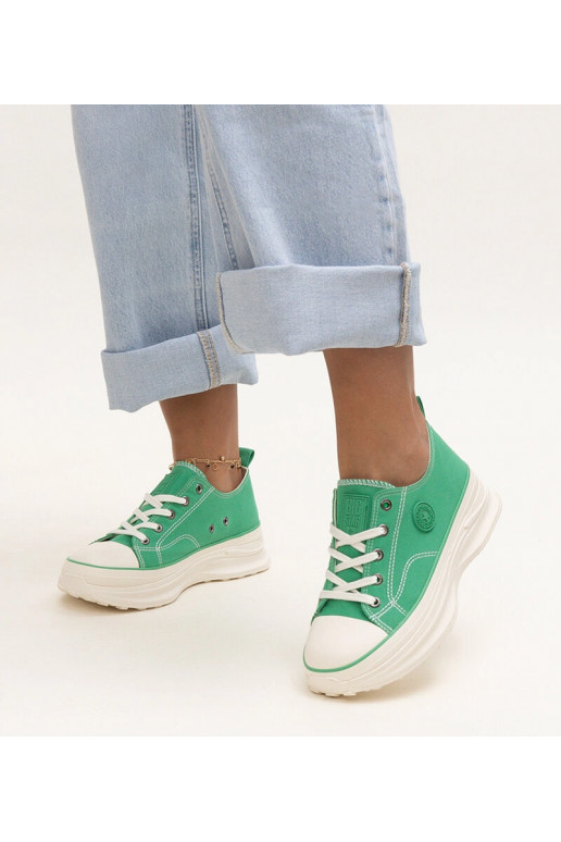 Tênis chunky verde Big Star NN274130