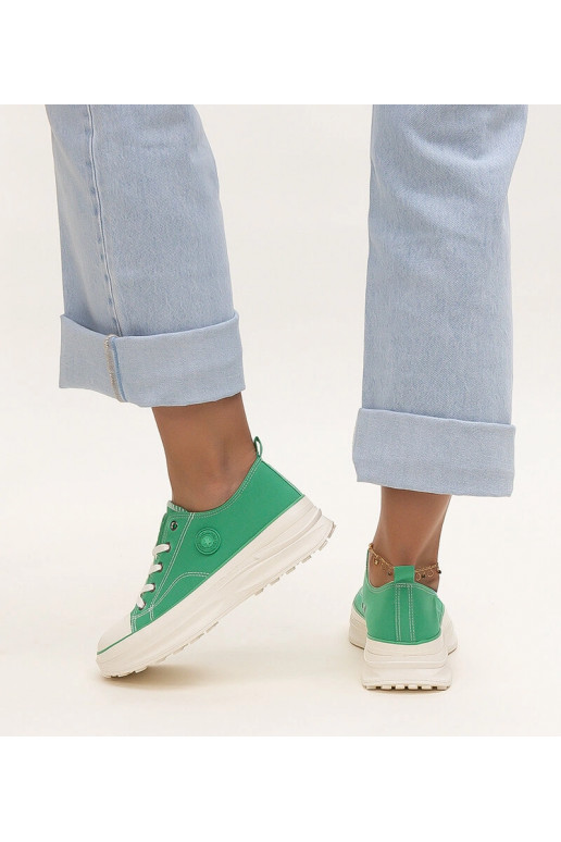 Tênis chunky verde Big Star NN274130