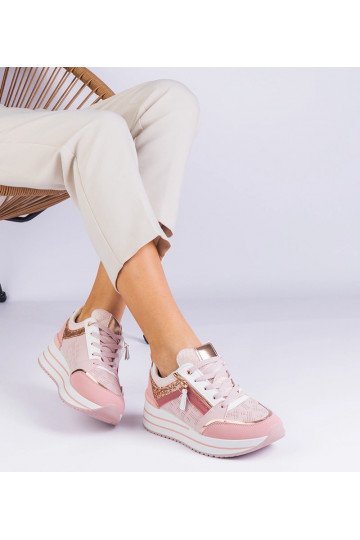 Tênis esportivo plataforma...