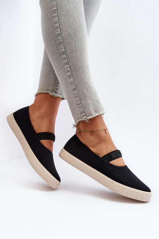 Sapatos femininos Big Star NN274603 cor preta Sapatos femininos Big Star NN274603 cor preta