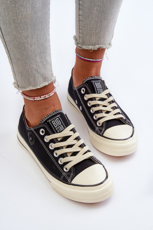 Baixo Sapatos de lazer Big Star NN274269 cor preta