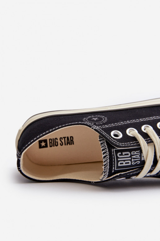 Baixo Sapatos de lazer Big Star NN274269 cor preta