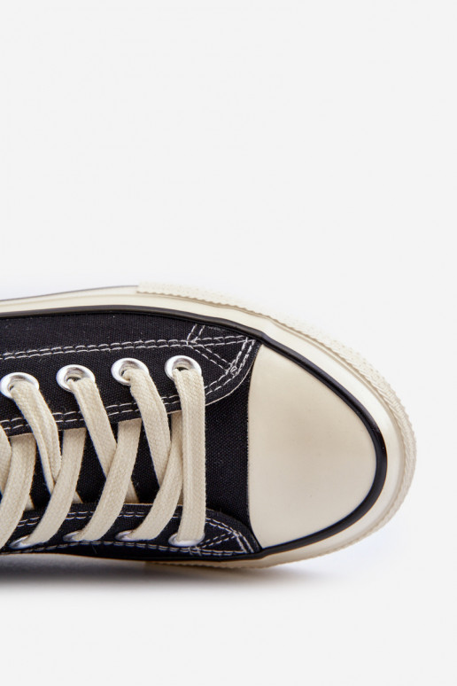 Baixo Sapatos de lazer Big Star NN274269 cor preta