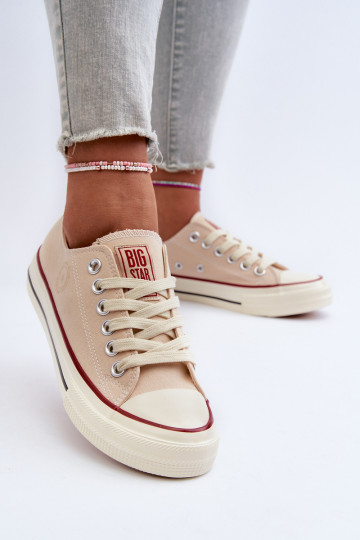 Baixo Sapatos de lazer Big Star NN274272 bege