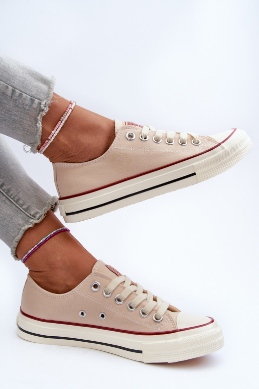 Baixo Sapatos de lazer Big Star NN274272 bege