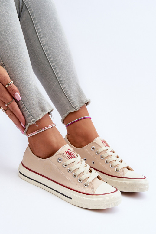 Baixo Sapatos de lazer Big Star NN274272 bege