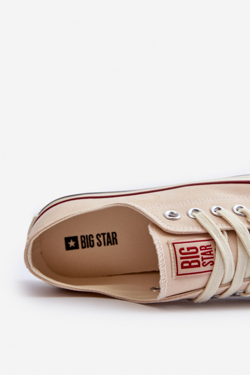 Baixo Sapatos de lazer Big Star NN274272 bege