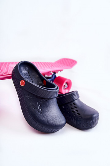 Infantil Chinelos leves Crocodilos Big Star II375002 azul escuro