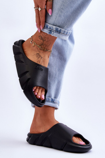Chinelos Femininos com Espuma Big Star LL274594 Preto 2