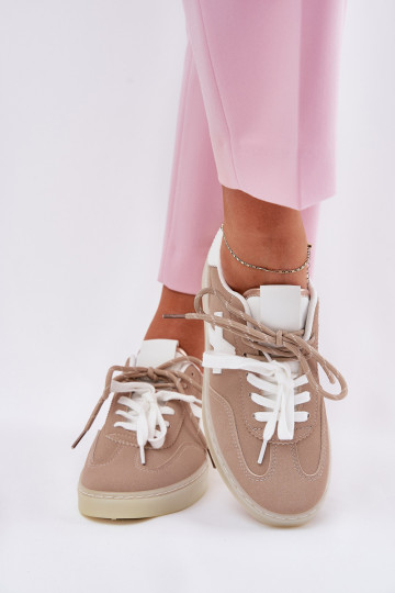 Baixo tênis Feminino bege Zelevelis 2