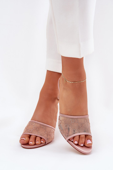 Decorado Chinelos com salto fino Szampańskie Ennoriel