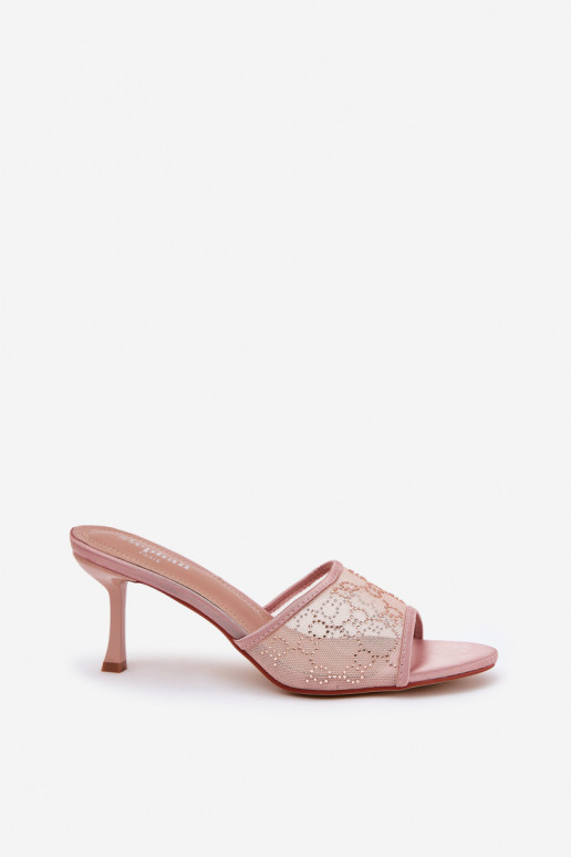 Decorado Chinelos com salto fino Szampańskie Ennoriel