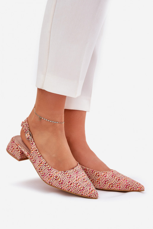 sandálias estampadas Feminino Habilitado Sutilm Obcasie Cores diferentes Jorela