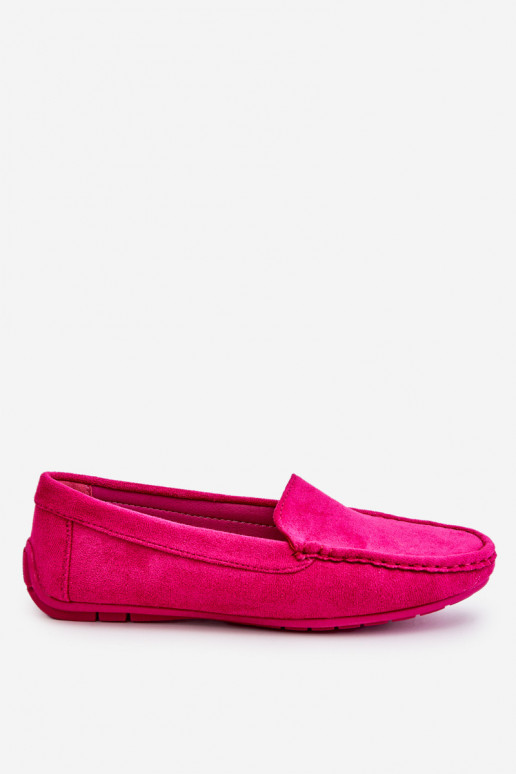 Mocassins de camurça Feminino cor rosa Morreno Mocassins de camurça Feminino cor rosa Morreno