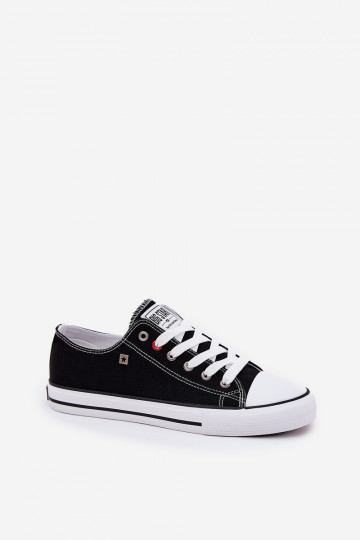 Sapatos casuais masculinos Big Star NN174300 HI-POLY SYSTEM cor preta