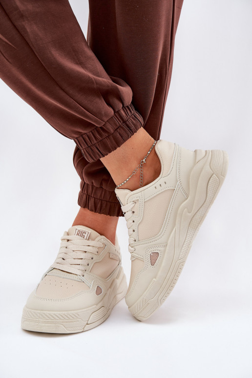 Feminino À modalo de tênis Big Star NN274668 bege