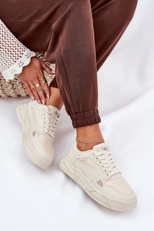 Feminino À modalo de tênis Big Star NN274668 bege