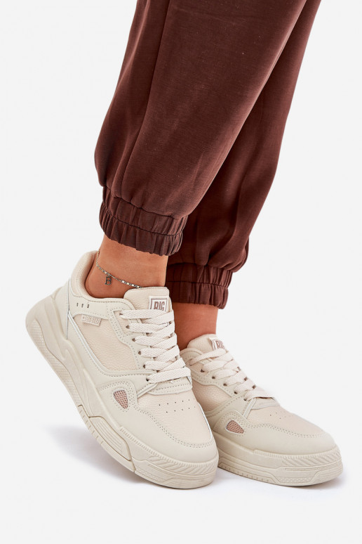 Feminino À modalo de tênis Big Star NN274668 bege