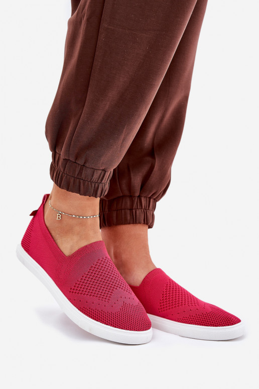 Feminino Tênis Slip-on Big Star FF274A605 cor rosa